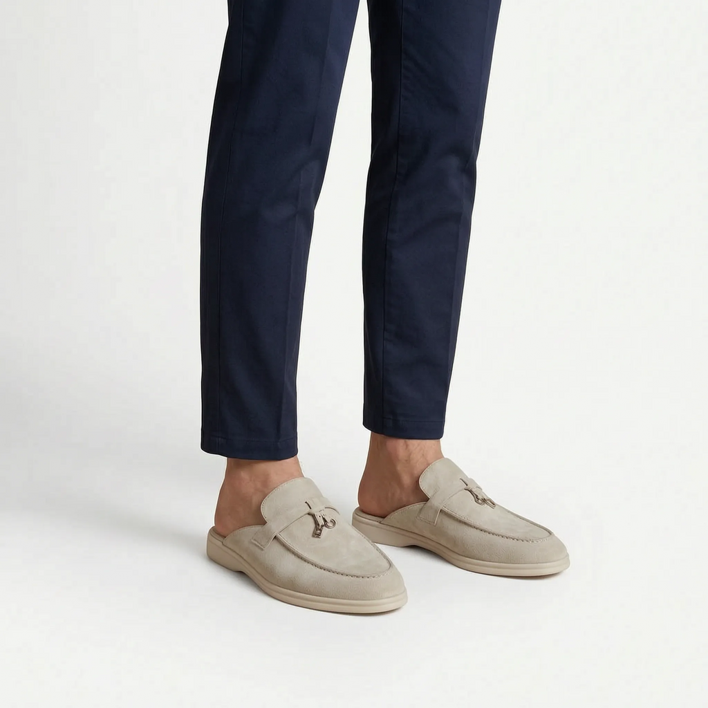 Mavryk  - Casual Open Back Mens Mules Quick Slip-On Dressing