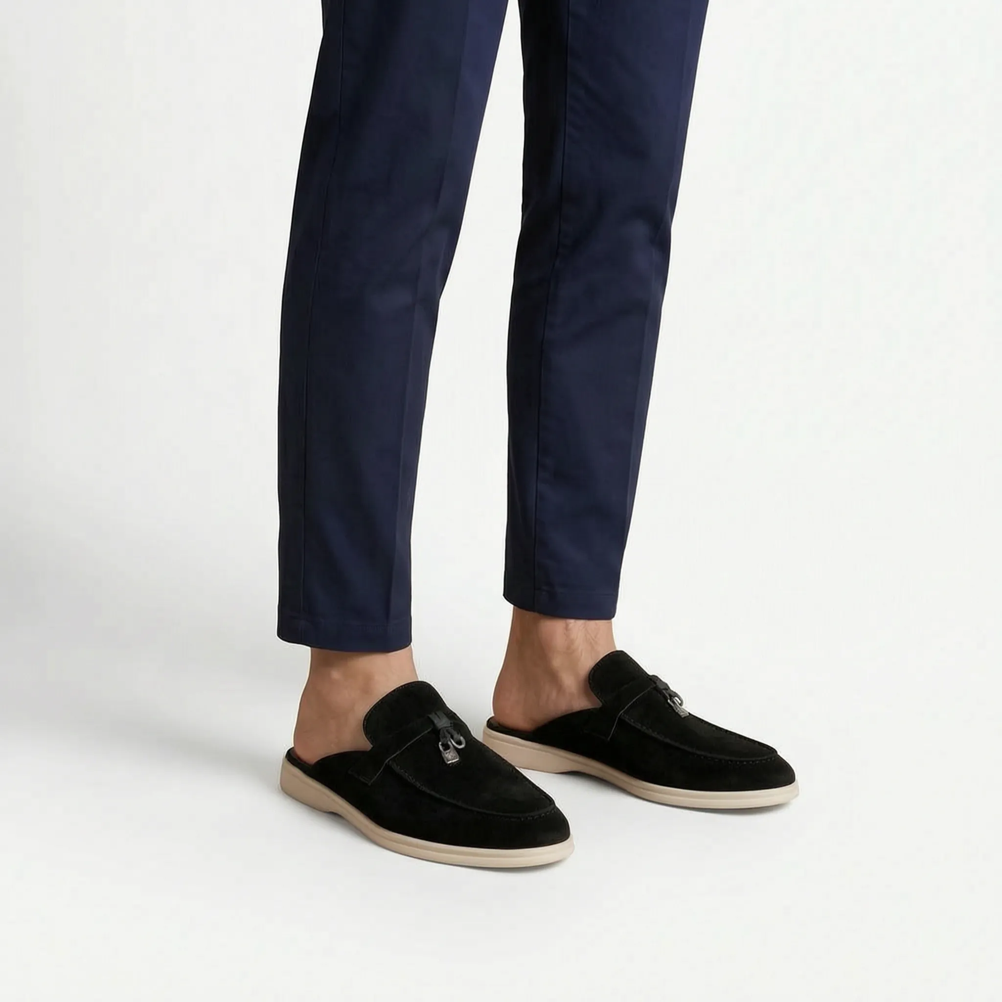 Mavryk  - Casual Open Back Mens Mules Quick Slip-On Dressing