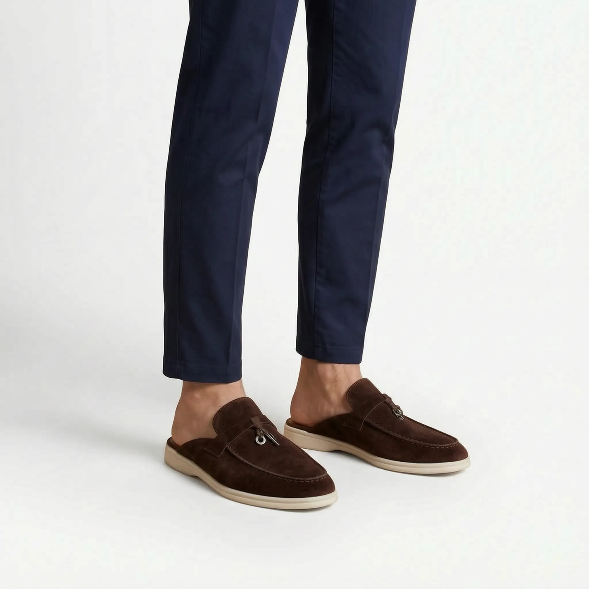Mavryk  - Casual Open Back Mens Mules Quick Slip-On Dressing