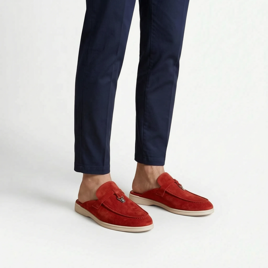 Mavryk  - Casual Open Back Mens Mules Quick Slip-On Dressing