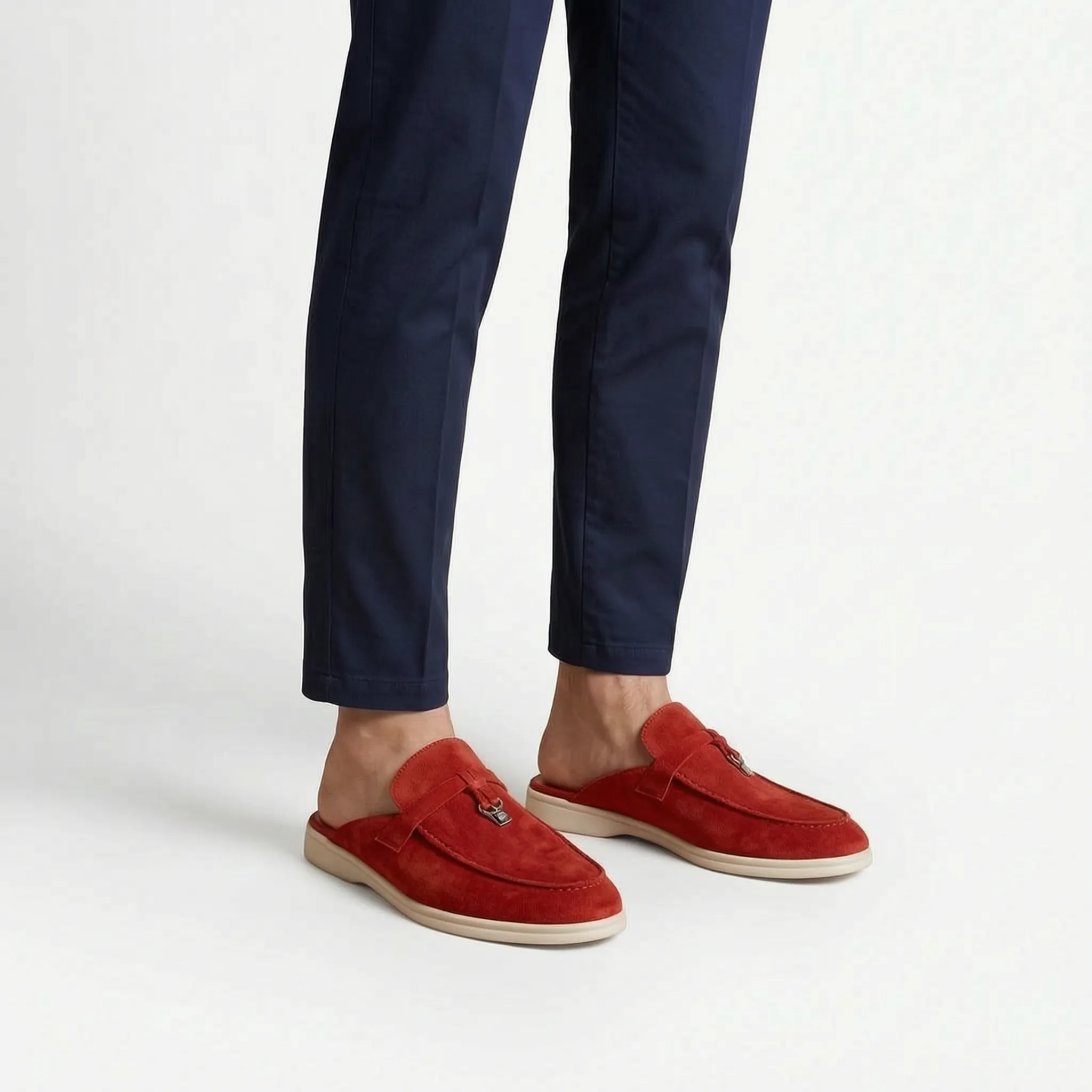 Mavryk  - Casual Open Back Mens Mules Quick Slip-On Dressing
