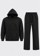 Men's hoodie and jogger set with kangaroo pocket