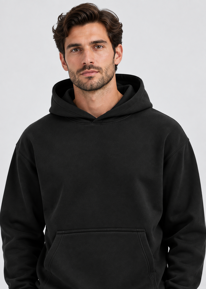 Men's hoodie and jogger set with kangaroo pocket