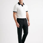 Modaro  - Ribbed Two-Piece Outfit Smart Casual Events