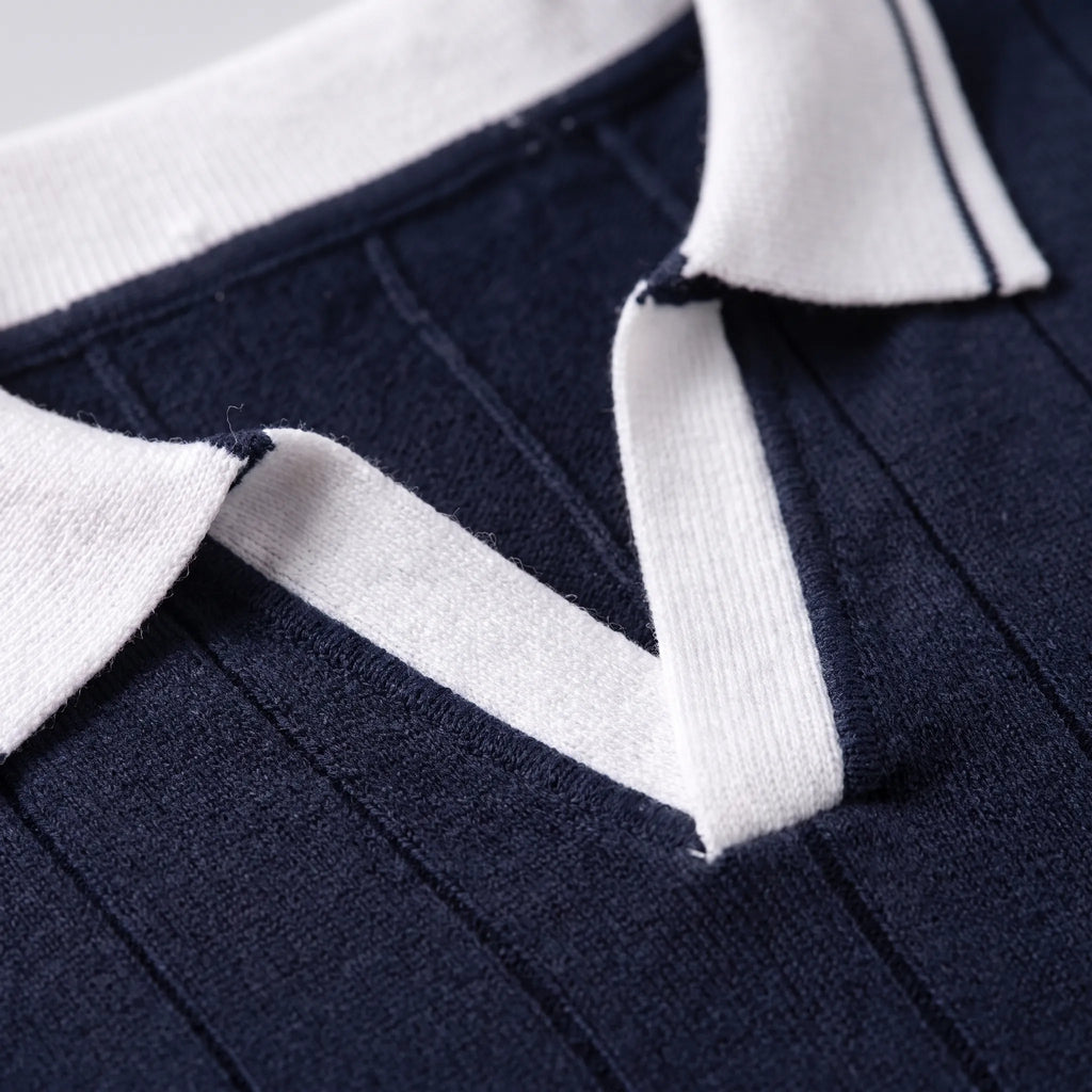 Modaro  - Ribbed Two-Piece Outfit Smart Casual Events
