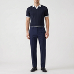 Modaro  - Ribbed Two-Piece Outfit Smart Casual Events