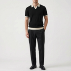 Modaro  - Ribbed Two-Piece Outfit Smart Casual Events
