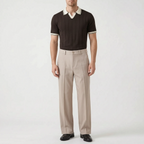 Modaro  - Ribbed Two-Piece Outfit Smart Casual Events