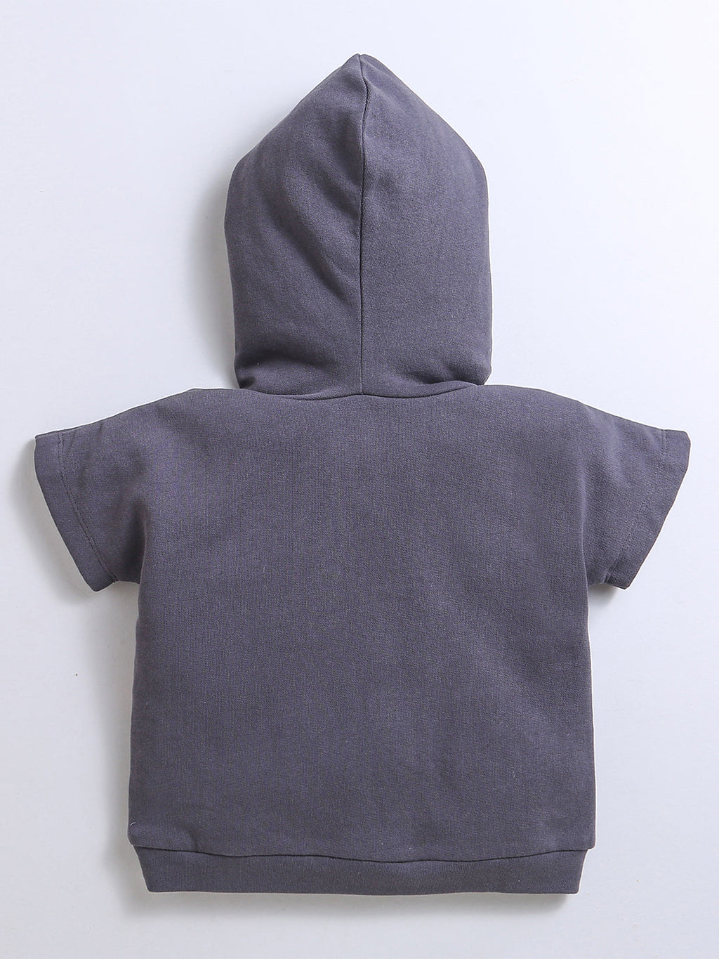 Unisex hooded top with striped sleeves and jogger trousers set