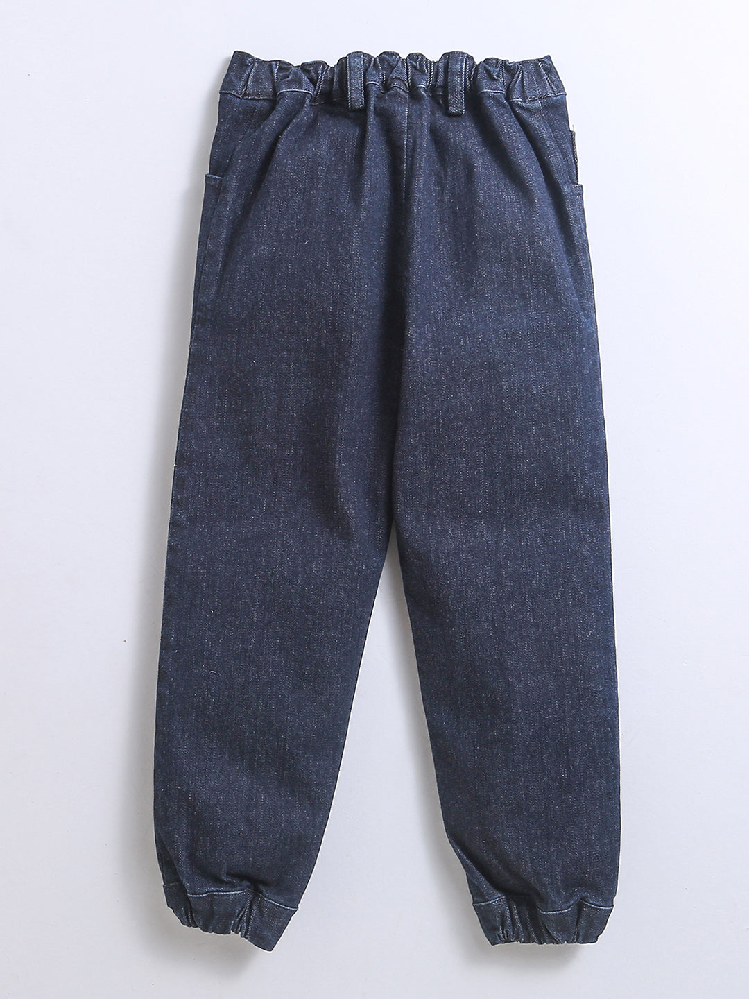 Unisex hooded top with striped sleeves and jogger trousers set