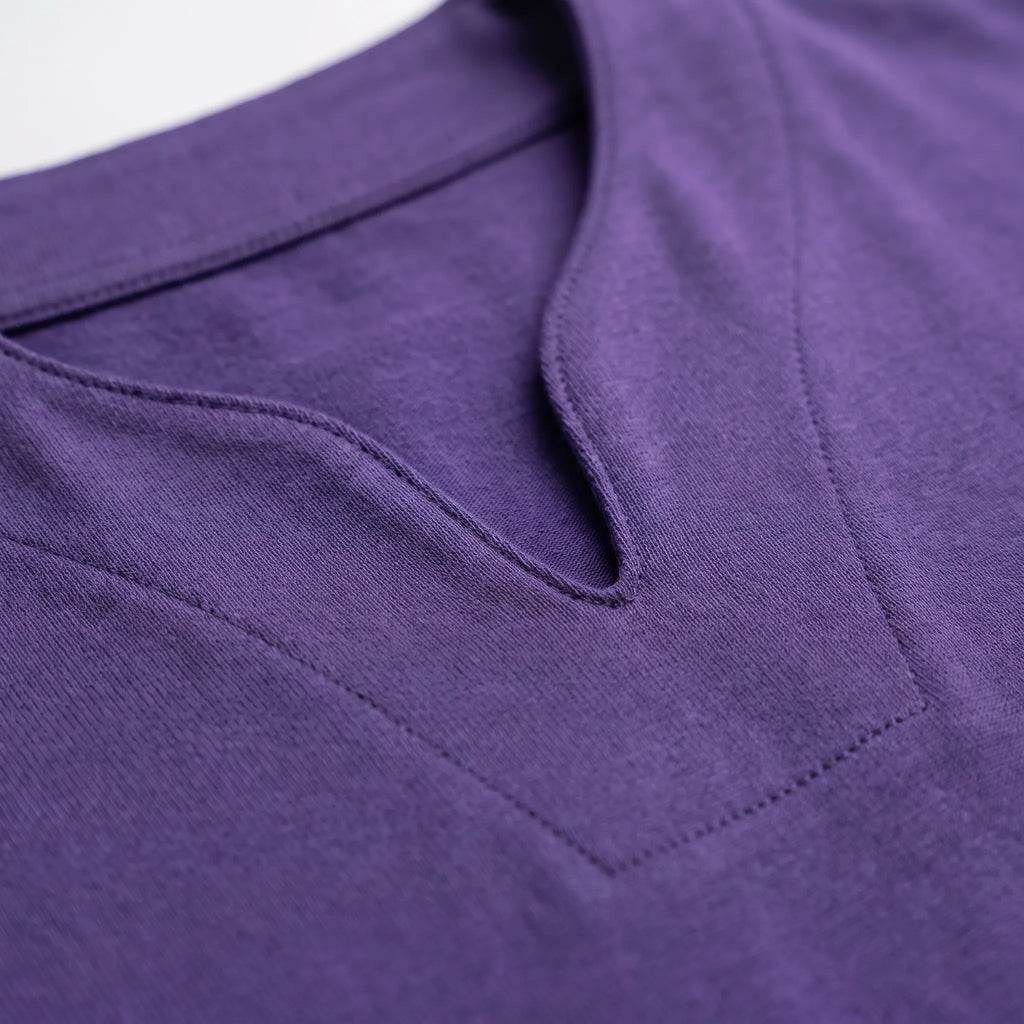 Notchio - Men's Casual Notch Neck Polo Shirt
