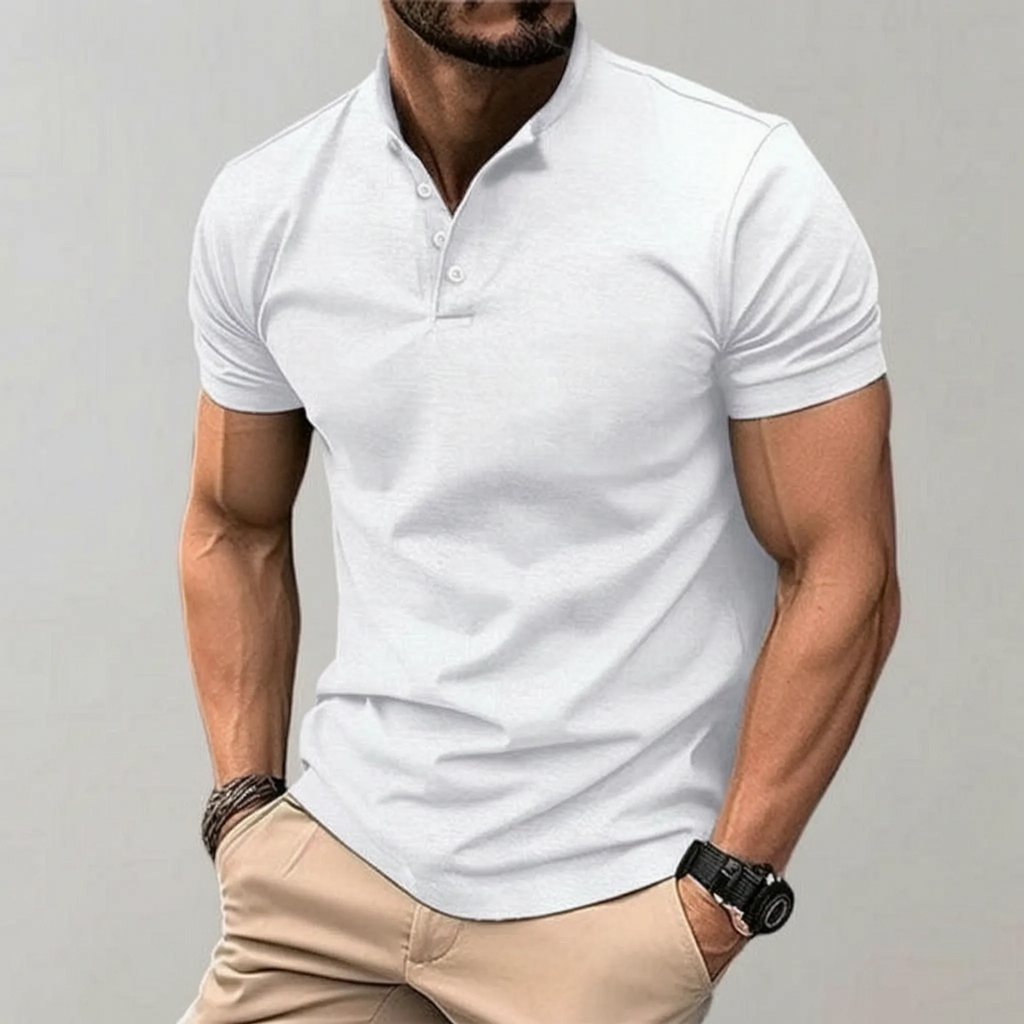 Novacap  - Fitted Men's Polo Shirt Smart-Casual Office Wear