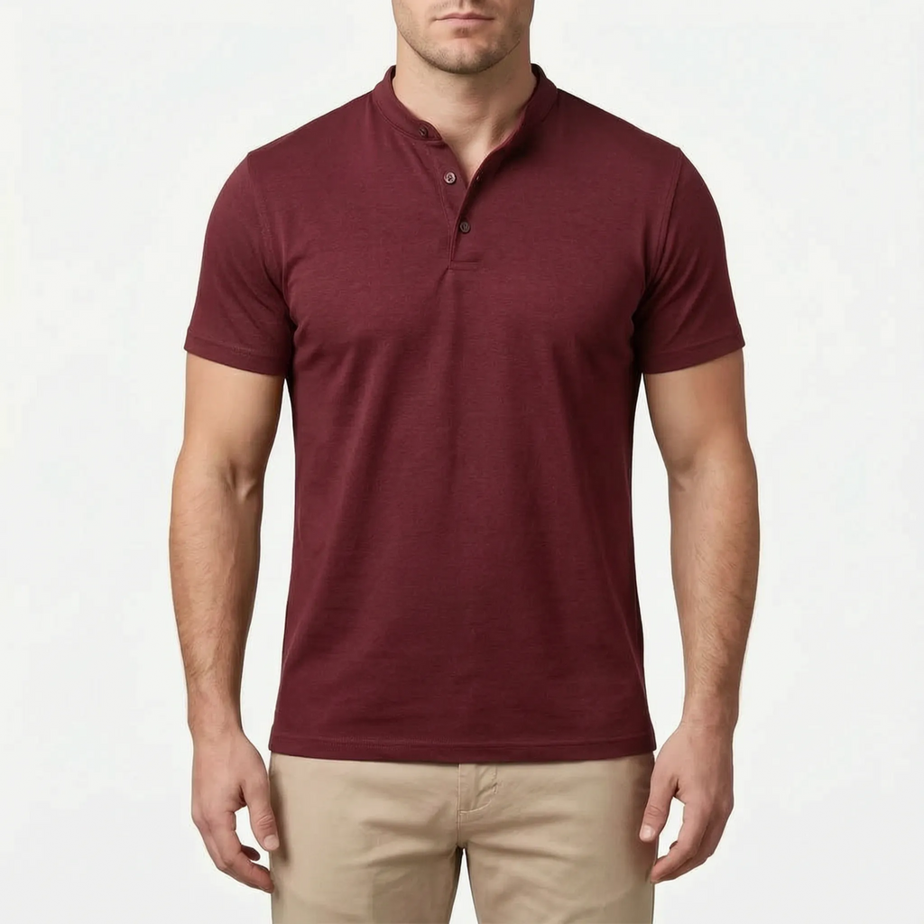 Novacap  - Fitted Men's Polo Shirt Smart-Casual Office Wear
