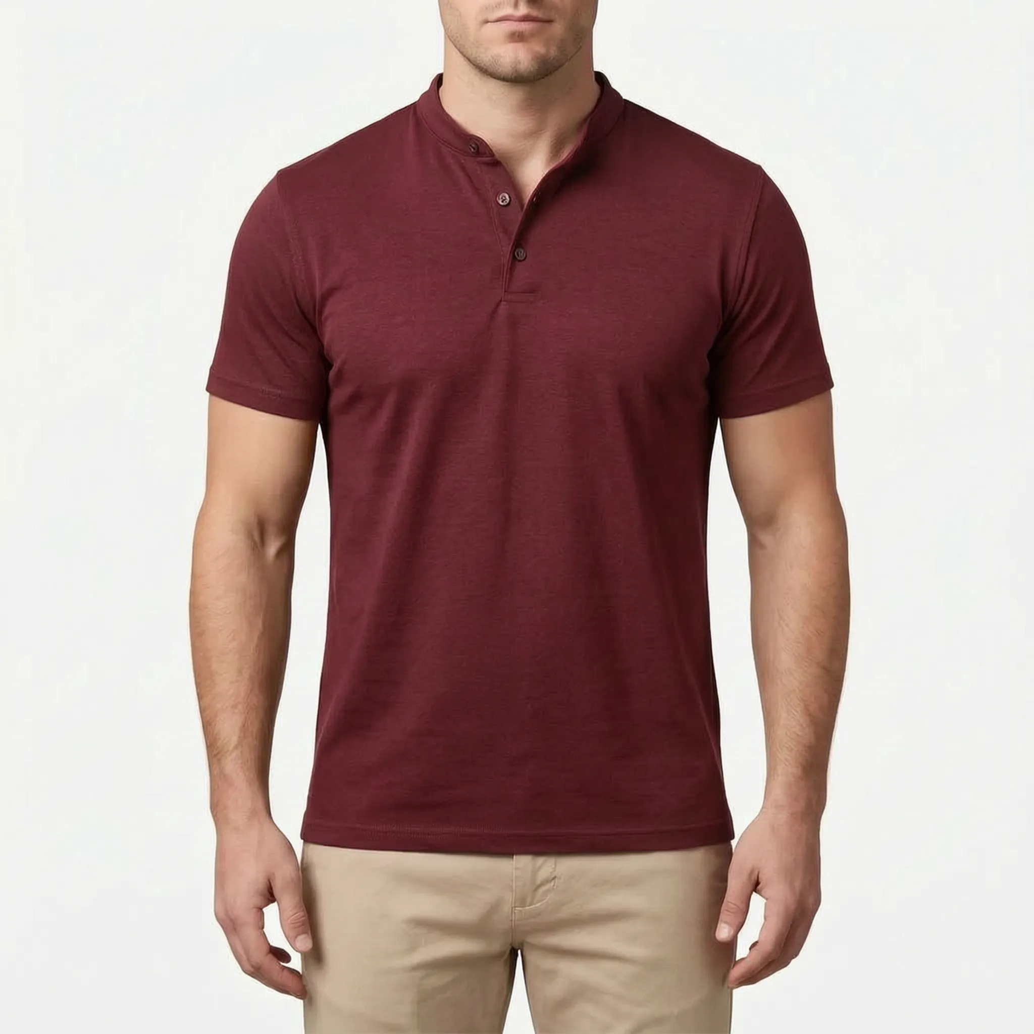 Novacap  - Fitted Men's Polo Shirt Smart-Casual Office Wear