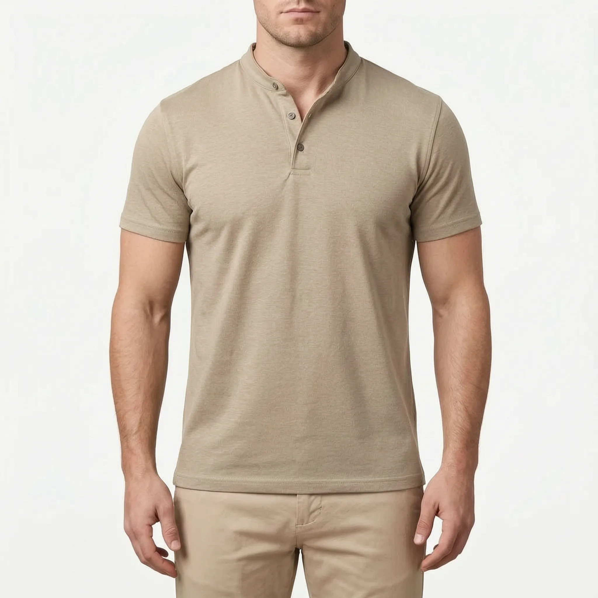 Novacap  - Fitted Men's Polo Shirt Smart-Casual Office Wear
