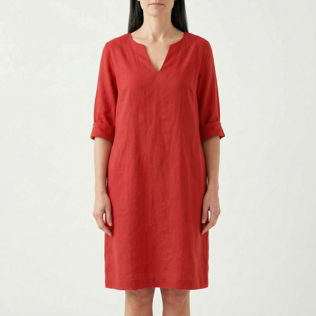 Nymira  - Relaxed Shift Style Summer Dress Casual Daytime Outings