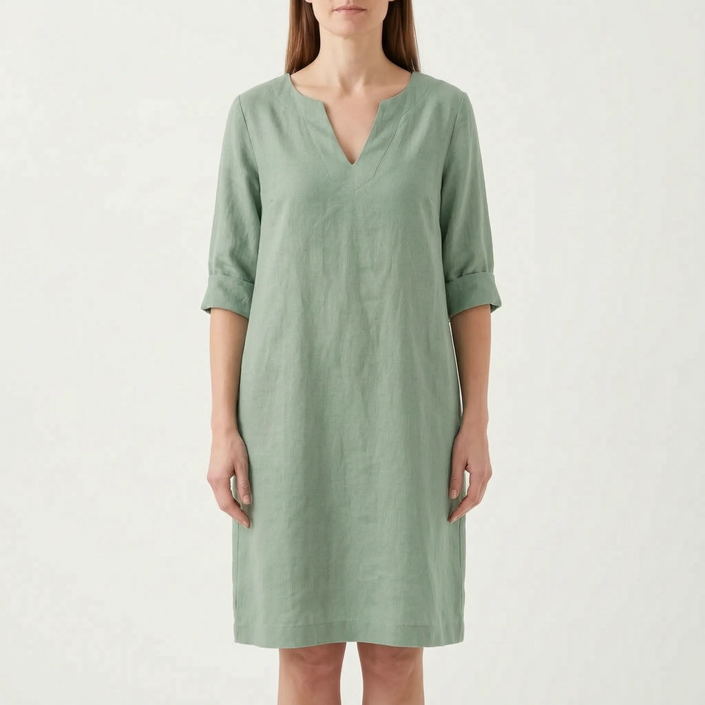 Nymira  - Relaxed Shift Style Summer Dress Casual Daytime Outings