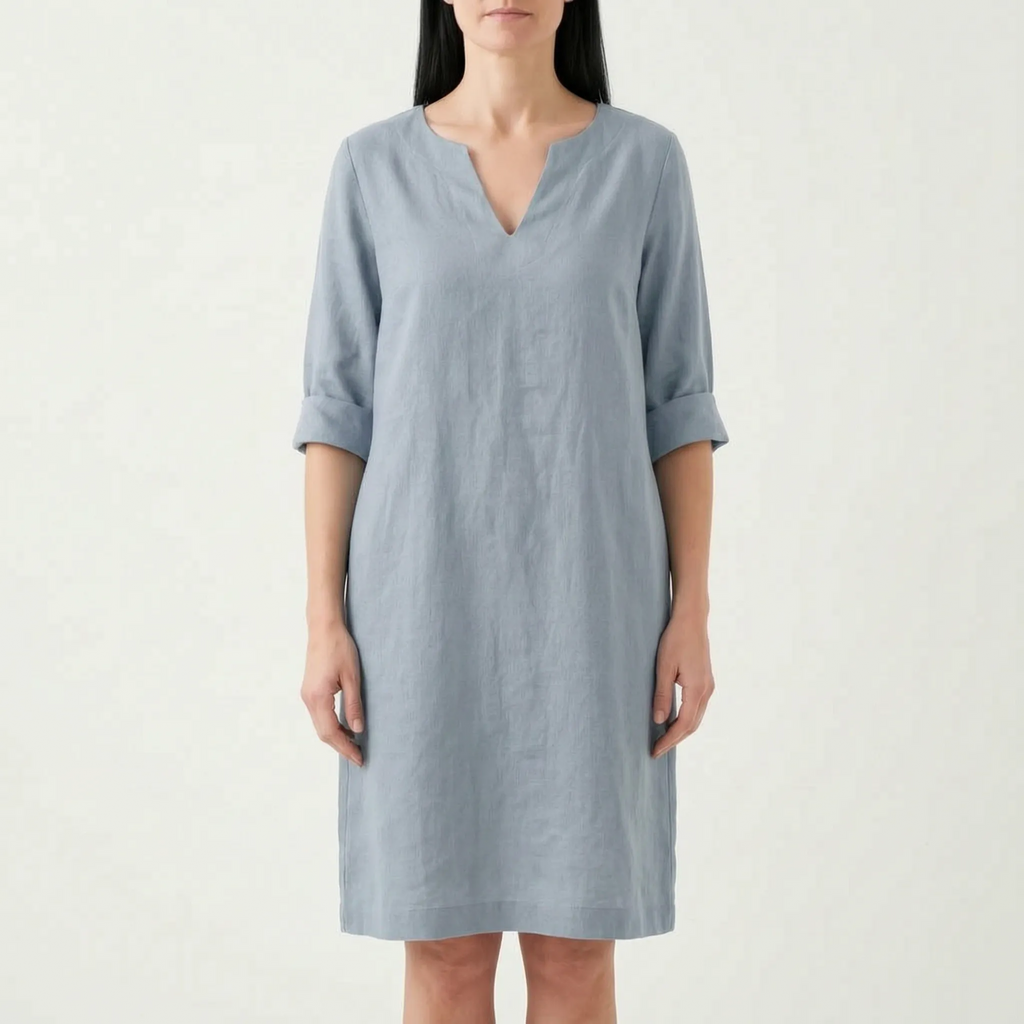 Nymira  - Relaxed Shift Style Summer Dress Casual Daytime Outings