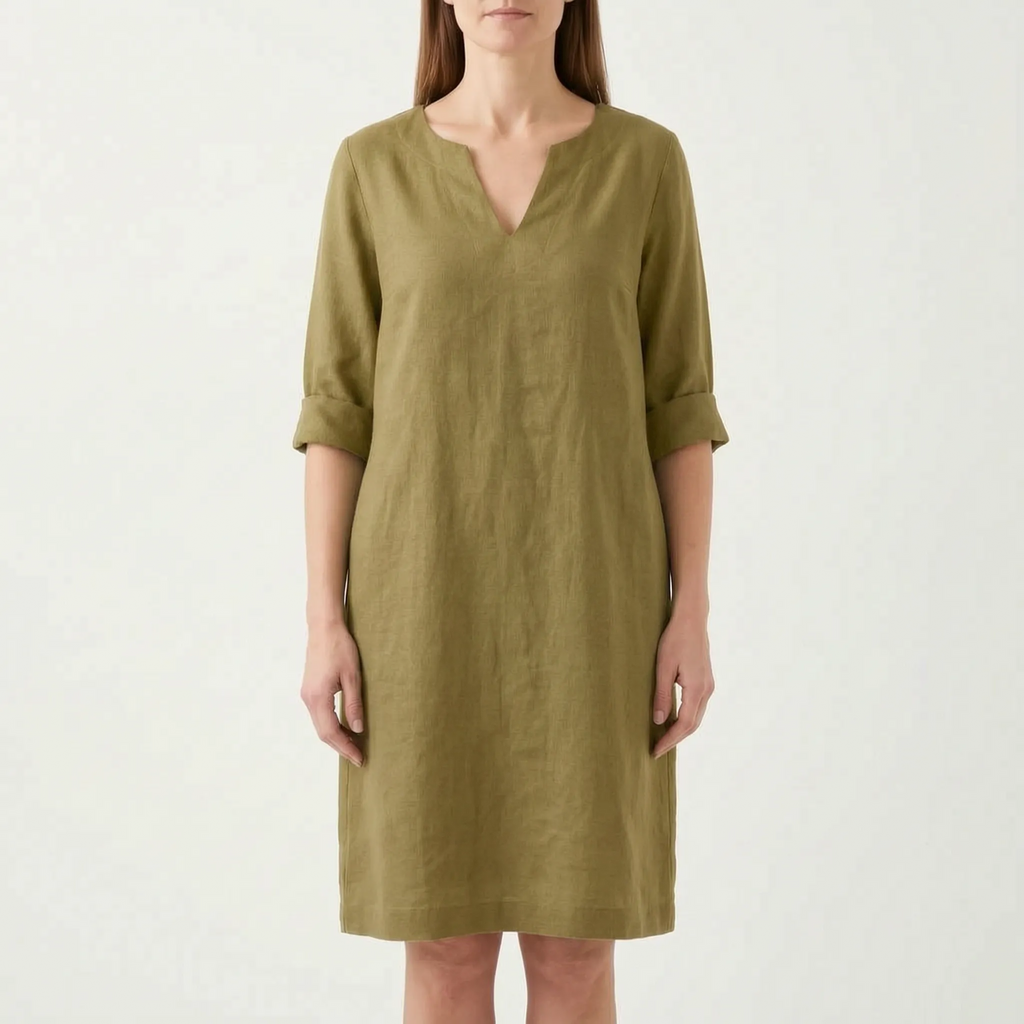 Nymira  - Relaxed Shift Style Summer Dress Casual Daytime Outings