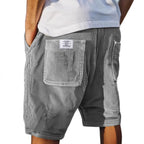 Men's ribbed corduroy shorts with utility pockets