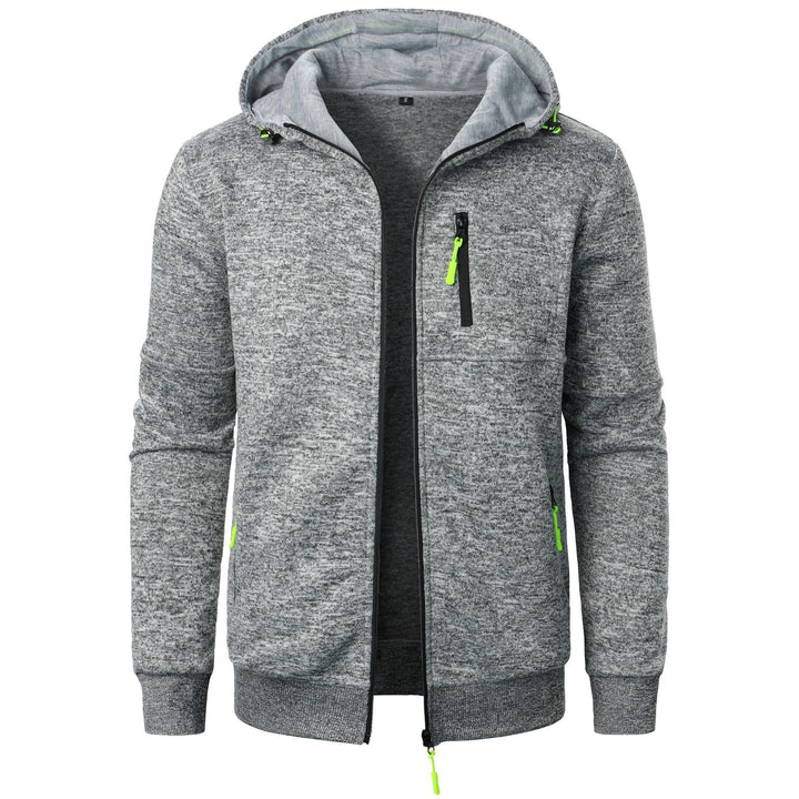 Men's Marl Zip-Up Hoodie