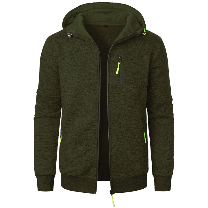 Men's Marl Zip-Up Hoodie