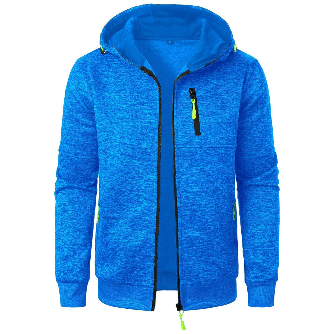 Men's Marl Zip-Up Hoodie