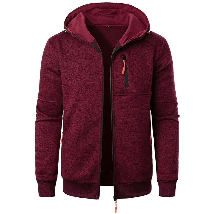 Men's Marl Zip-Up Hoodie