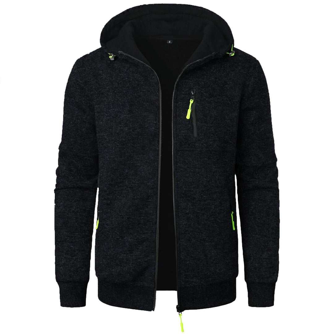 Men's Marl Zip-Up Hoodie
