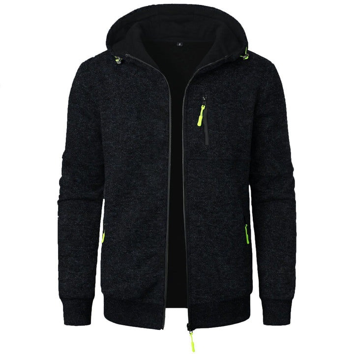 Men's Marl Zip-Up Hoodie