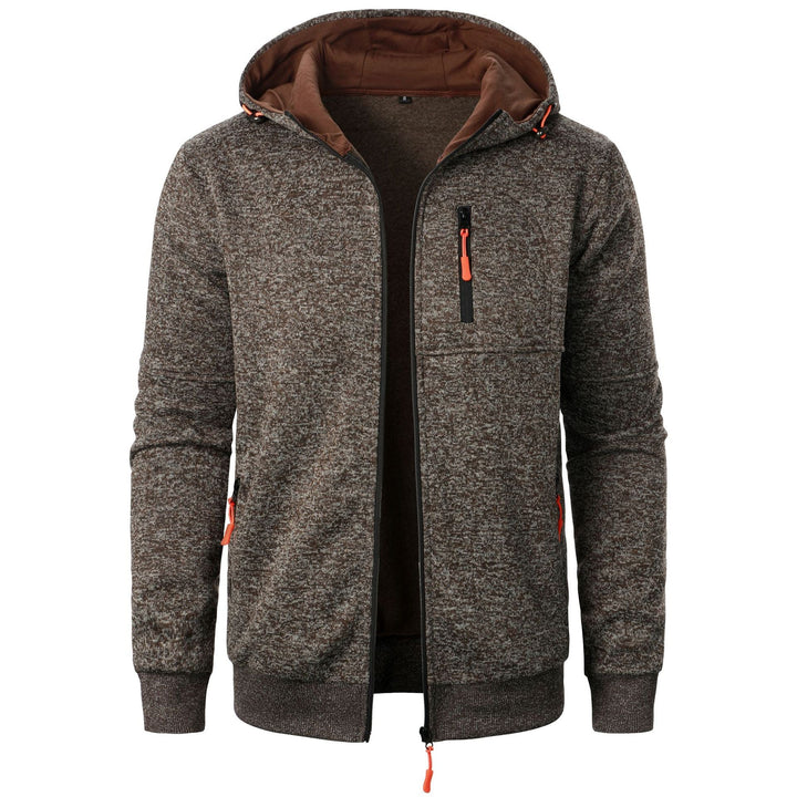 Men's Marl Zip-Up Hoodie