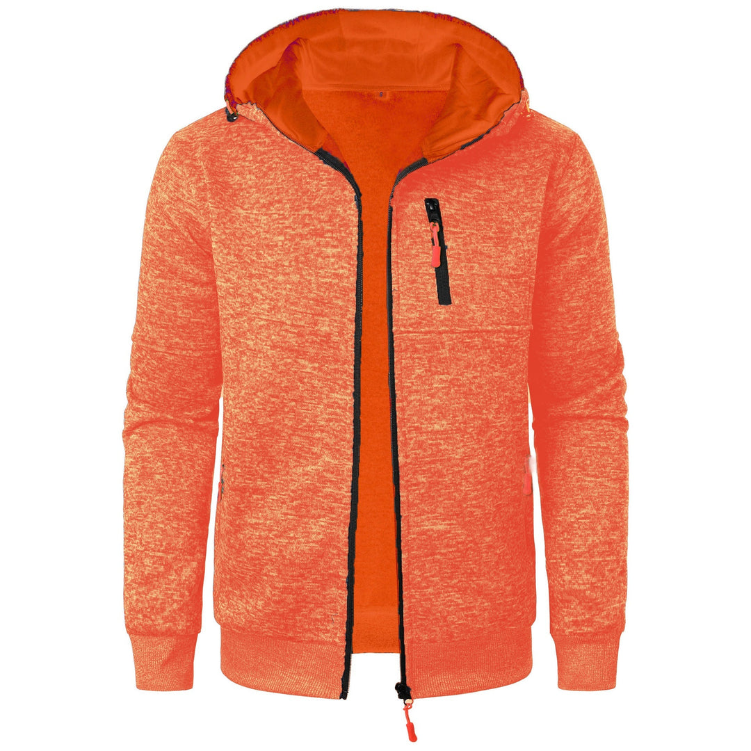 Men's Marl Zip-Up Hoodie