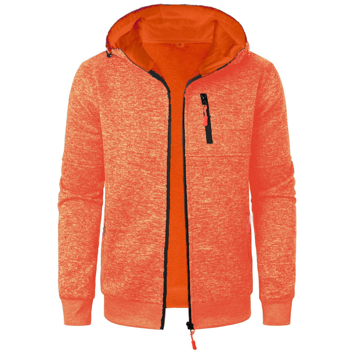 Men's Marl Zip-Up Hoodie