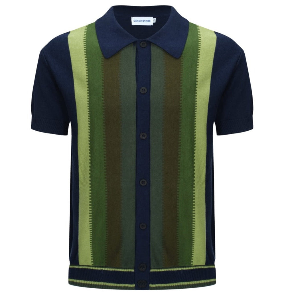 oxknitmenvintageclothing1960smodstylecasualgradientdarkblueretropolo2