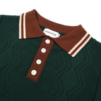 oxknitmenvintageclothing1960smodstylegreen_redbrownretropoloknittedwear1