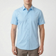 OxfordBreeze  - Short Sleeve Slim Fit Dress Shirt Office Attire