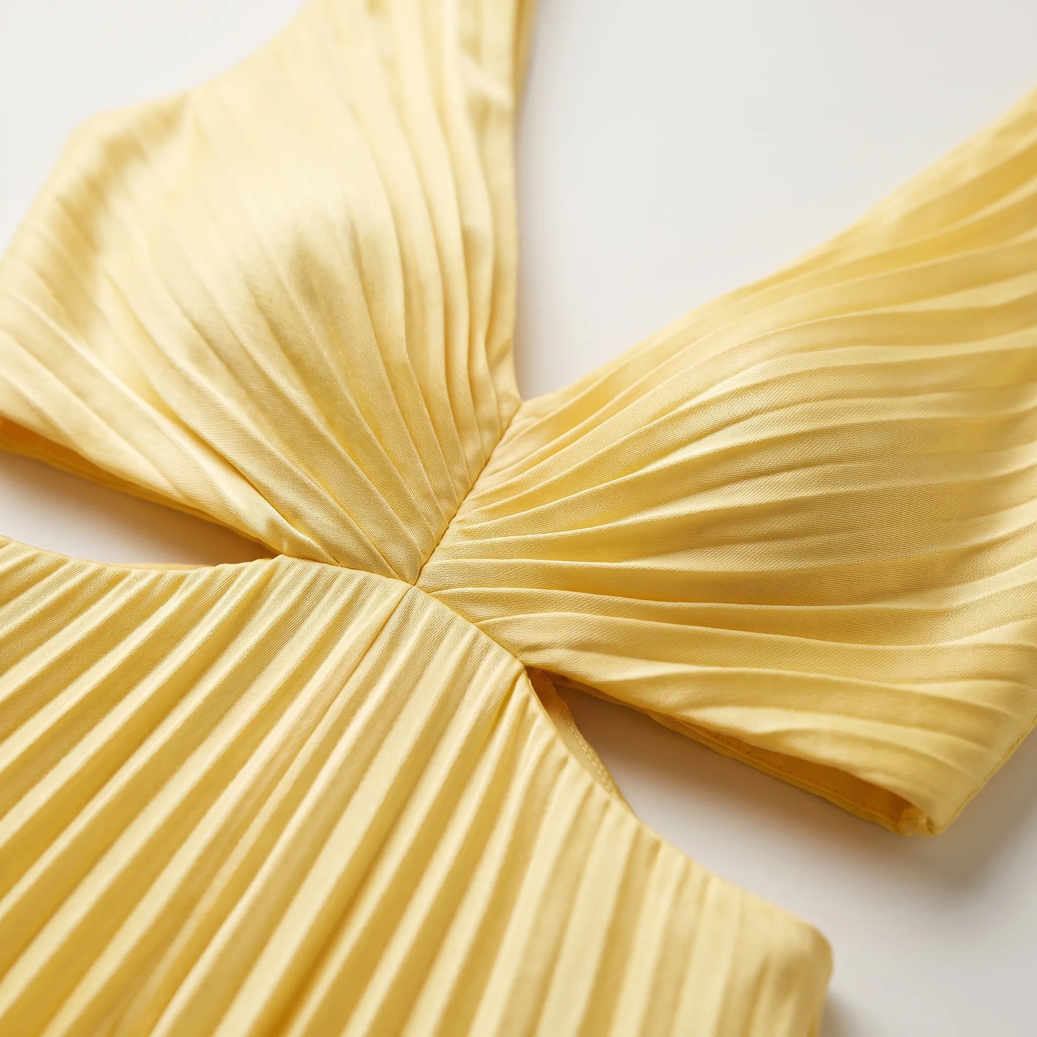 Plissea  - Sleeveless Pleated Midi Dress Evening Events
