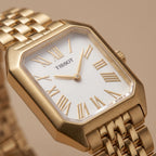 Quadris  - Minimalist Square Dial Womens Watch Tracking The Time