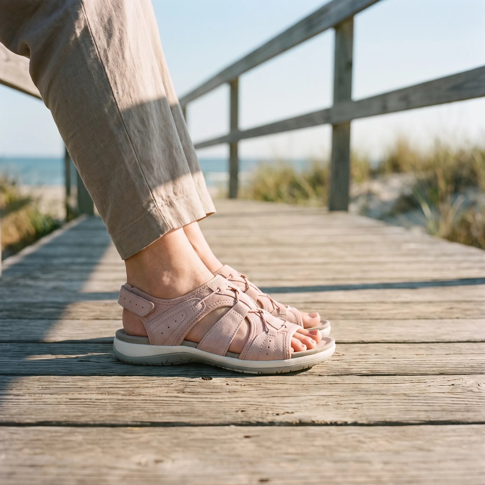 Roamify  - Sporty Open-Toe Ladies Walking Sandals Summer Walks