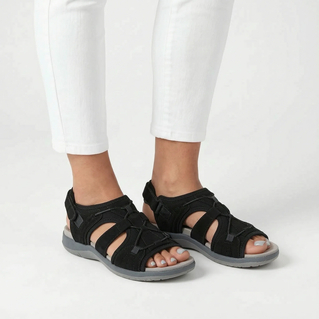 Roamify  - Sporty Open-Toe Ladies Walking Sandals Summer Walks