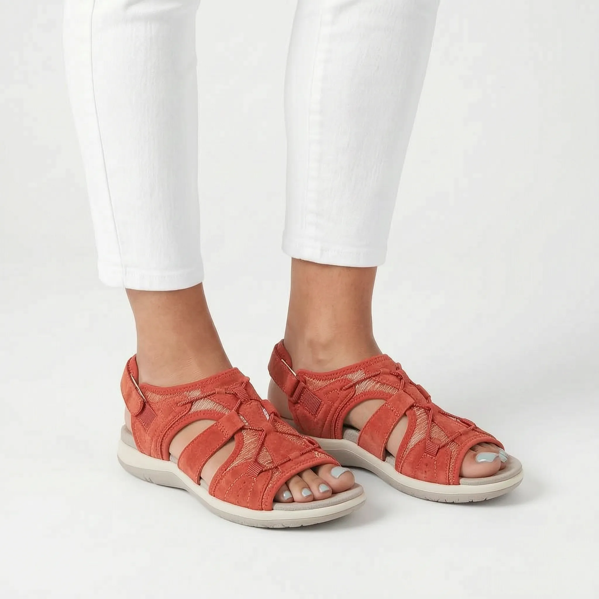Roamify  - Sporty Open-Toe Ladies Walking Sandals Summer Walks
