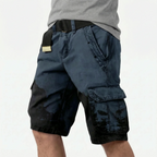 Runestride  - Casual Graphic Print Cargo Shorts Carrying Daily Items