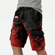 Runestride  - Casual Graphic Print Cargo Shorts Carrying Daily Items