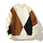 Colorblock casual sweatshirt