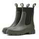 Women's Chelsea rain boots with elasticated side panels and chunky lug soles