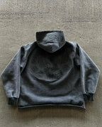 Graphic hooded sweatshirt with large front lettering