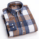 Men's Button-Down Plaid Flannel Shirt