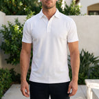 Sanderton  - Short-Sleeved Men's Polo Shirt Smart-Casual Wear