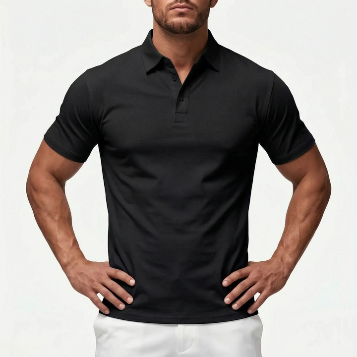 Sanderton  - Short-Sleeved Men's Polo Shirt Smart-Casual Wear