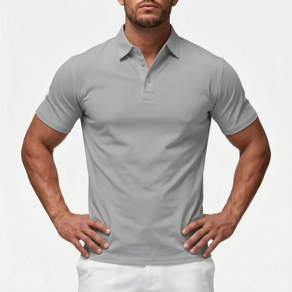 Sanderton  - Short-Sleeved Men's Polo Shirt Smart-Casual Wear